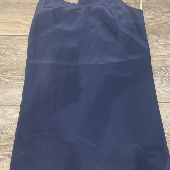 Lilly Pulitzer Daphne Mini Slip Dress Navy Blue Coastal Beachy Size XS - Picture 4 of 9